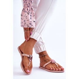 Chanclas Veganas Mujer ZAXY JJ285032 Nude rosa 2