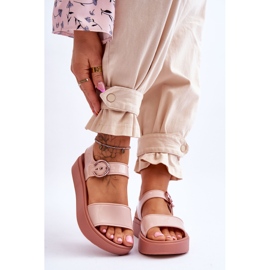 Sandalias hipoalergénicas perfumadas ZAXY JJ285242 Desnudo rosado 1
