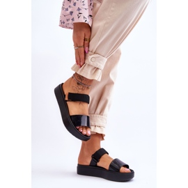 ZAXY Vegan Sandalias Velcro HH285282 Negro 5