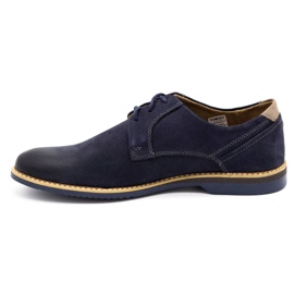 KOMODO Zapato casual hombre piel 859L azul marino 1