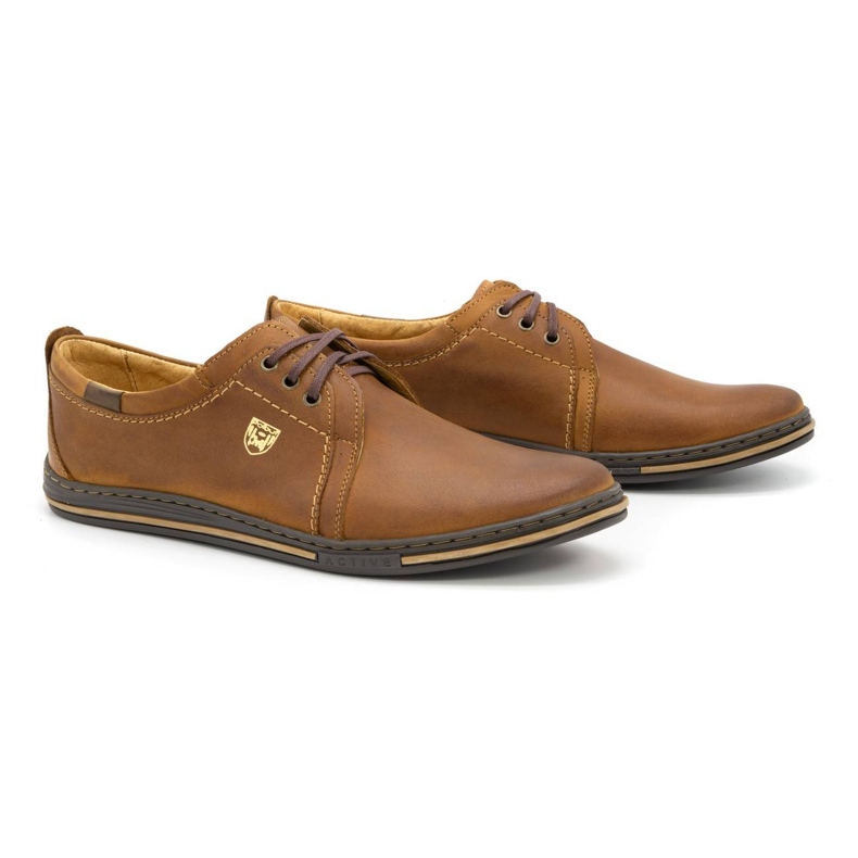 Polbut Zapatos hombre piel 343 camel marrón 2 Polbut Zapatos hombre piel 343 camel marrón 2