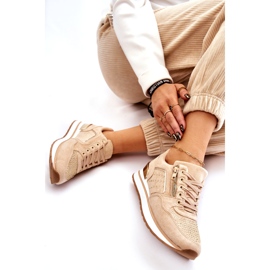 Marquiiz Deportivas De Mujer Con Cremallera Decorativa Adrea Beige 4