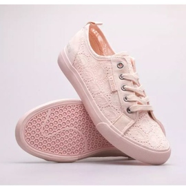 Zapatos mujer Big Star W JJ274059 rosado 7