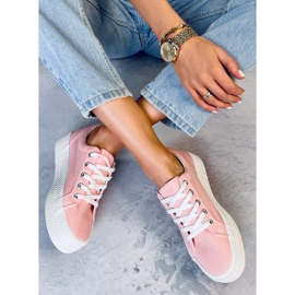 BM Rosa Zapatillas de suela alta K1831401 Rosa rosado 6