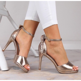 Sandalias pin lacado dorado Potocki YQ21037 1
