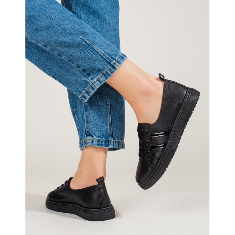 Zapatillas deportivas mujer Shelovet zapatillas negras negro 2