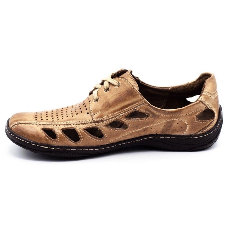 Joker Zapatos calados hombre 221 beige 2