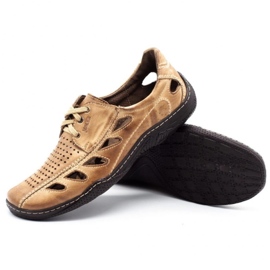 Joker Zapatos calados hombre 221 beige 4