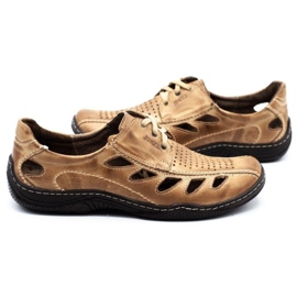 Joker Zapatos calados hombre 221 beige 6