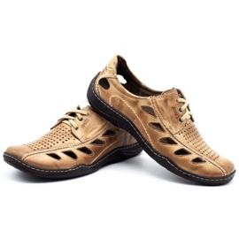 Joker Zapatos calados hombre 221 beige 7