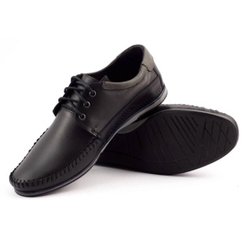 KOMODO Zapatos Mocasines de hombre 875 negro 1