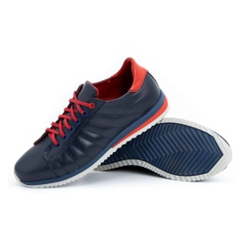 KENT Zapatilla deportiva casual hombre 401O azul marino 3