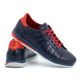 KENT Zapatilla deportiva casual hombre 401O azul marino 4