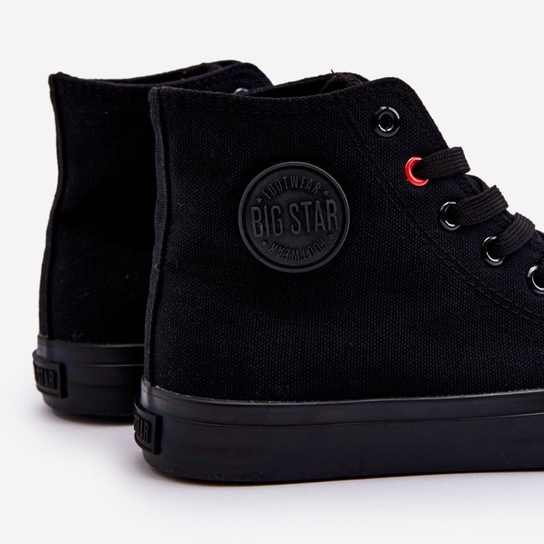Zapatillas Altas Clásicas Mujer Big Star T274033 Negro 1