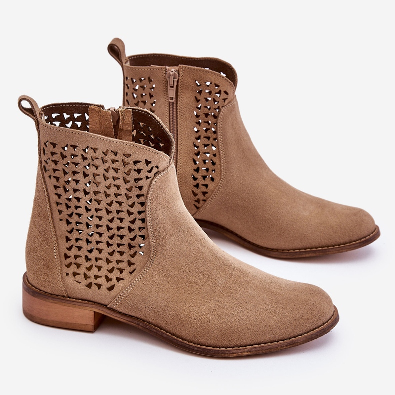 Botas ante Nicole 2791/023 Beige oscuro 1