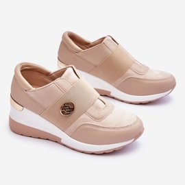 Deportivas Mujer Sin Cordones Beige Jonas 8