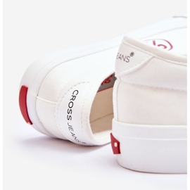 Deportivas Mujer Cross Jeans Tejido LL2R4043 Blanco 2