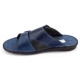 Polbut Zapatillas de hombre azul marino SA05 2