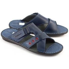Polbut Zapatillas de hombre azul marino SA05 3