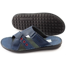 Polbut Zapatillas de hombre azul marino SA05 4