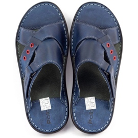 Polbut Zapatillas de hombre azul marino SA05 6