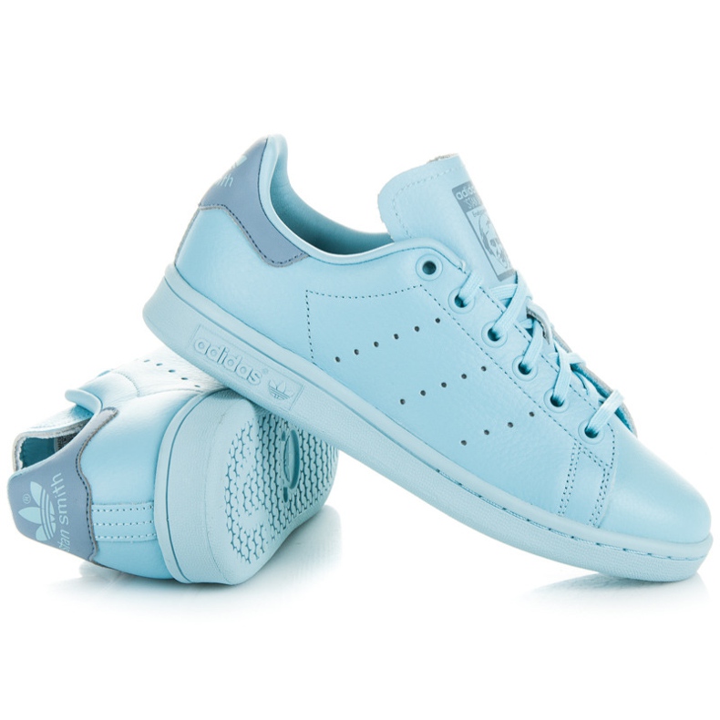 Adidas stan smith j. azul 1