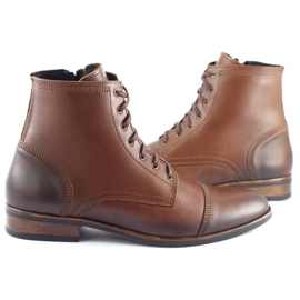 KENT Botas Chelsea de invierno 287D Marrón 5