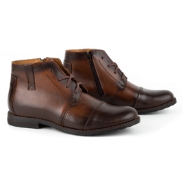 Joker Zapatos de invierno para hombre 315J marrón 2