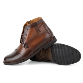 Joker Zapatos de invierno para hombre 315J marrón 3