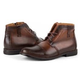 Joker Zapatos de invierno para hombre 315J marrón 6