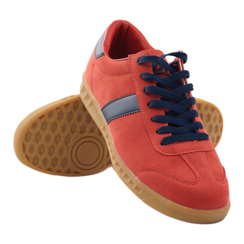 Zapatillas deportivas DK 83104 rojo azul marino 3