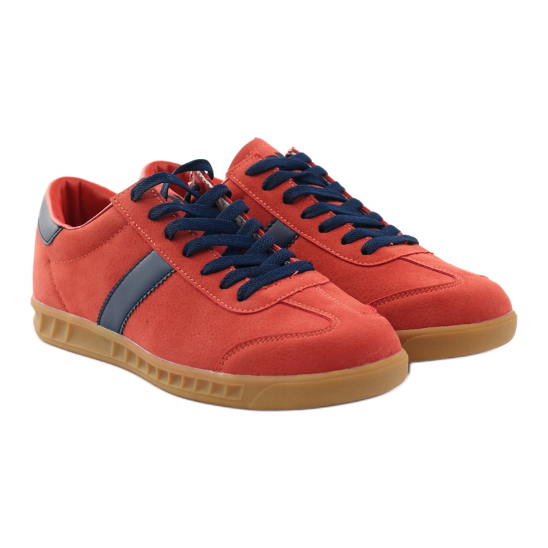 Zapatillas deportivas DK 83104 rojo azul marino 4