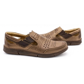 Polbut Zapatos de verano para hombre J53 marrón 5