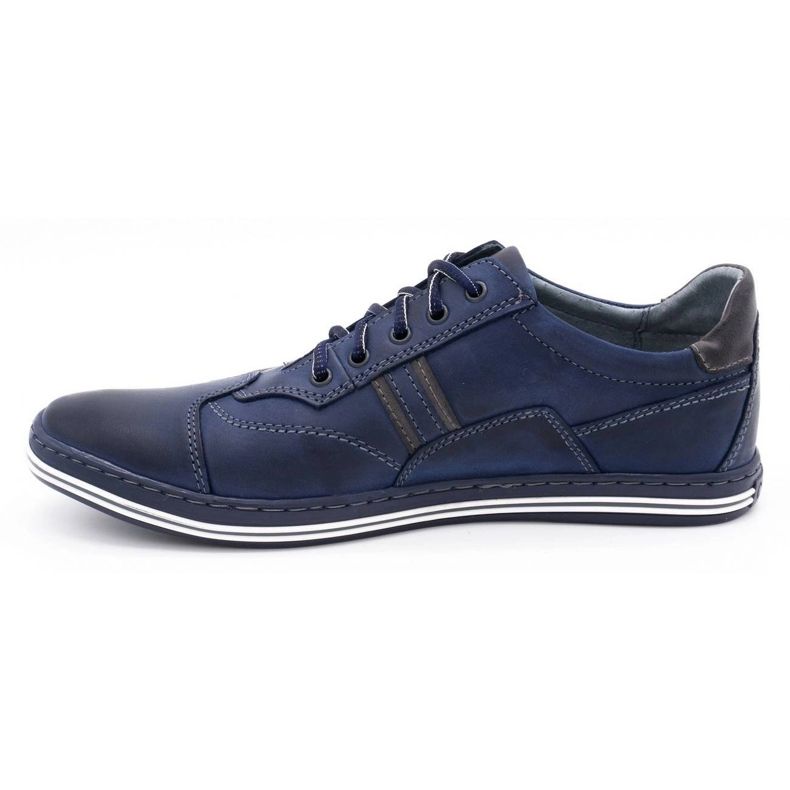 Polbut 1801 zapatos casual hombre azul marino 1
