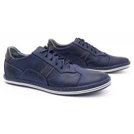 Polbut 1801 zapatos casual hombre azul marino 2