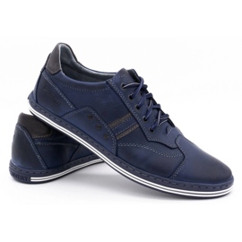 Polbut 1801 zapatos casual hombre azul marino 4
