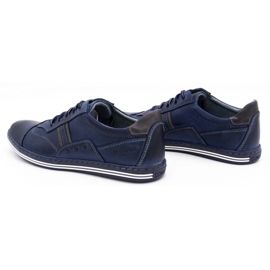Polbut 1801 zapatos casual hombre azul marino 7