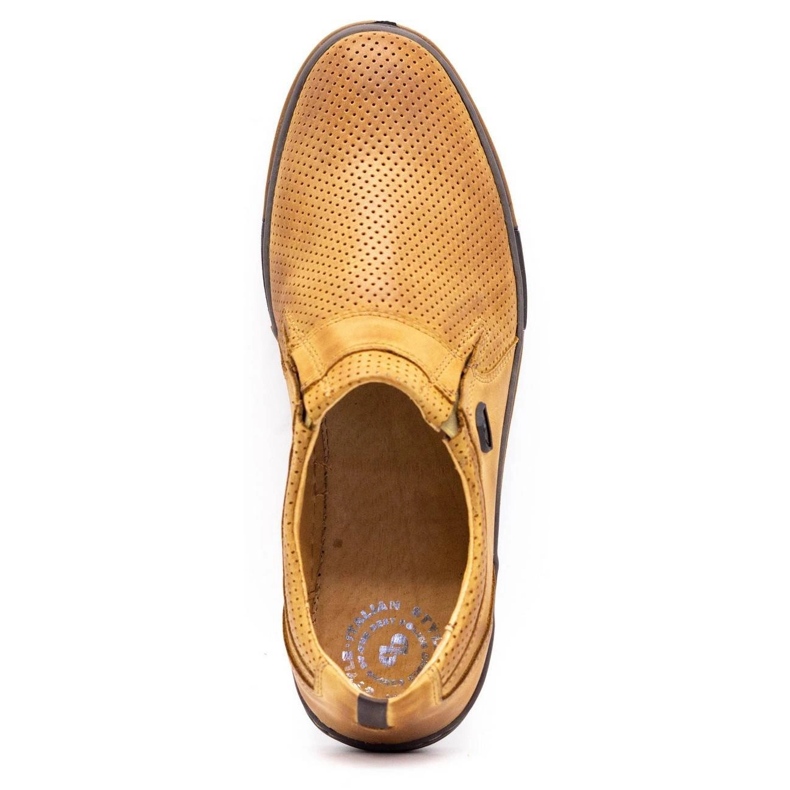 Polbut Zapatos de hombre piel 362 Per rojo multicolor naranja 2 Polbut Zapatos de hombre piel 362 Per rojo multicolor naranja 2