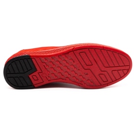 Polbut Zapato casual piel hombre K24 nobuk rojo 1