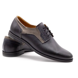 Olivier Zapatos formales 1033 gris 4
