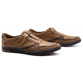 Polbut Zapato casual hombre piel 2102 marrón 2