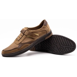 Polbut Zapato casual hombre piel 2102 marrón 3