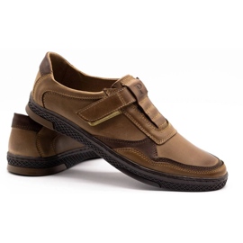 Polbut Zapato casual hombre piel 2102 marrón 4