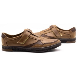 Polbut Zapato casual hombre piel 2102 marrón 5