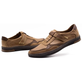 Polbut Zapato casual hombre piel 2102 marrón 6