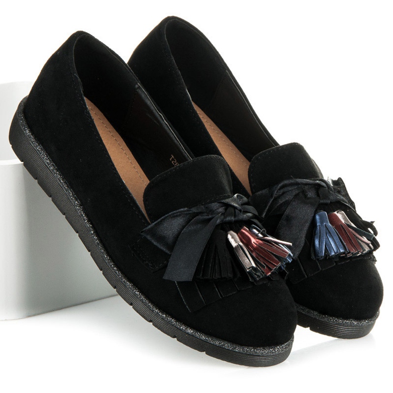 Seastar Mocasines ante negro 2