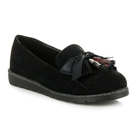 Seastar Mocasines ante negro 4