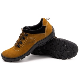 Olivier Zapatos de trekking para hombre 7109 ginger naranja 3
