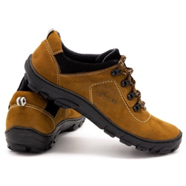 Olivier Zapatos de trekking para hombre 7109 ginger naranja 4