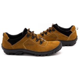Olivier Zapatos de trekking para hombre 7109 ginger naranja 5